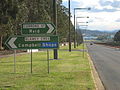 The suburb is bounded to the west by Anzac Parade