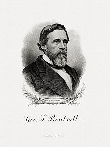 George S. Boutwell, by the Bureau of Engraving and Printing (restored by Godot13)
