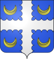 Le blason de la famille de Voisins