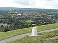 Image 35The town of Dorking and its section of the Vale of Holmesdale from Box Hill in the North Downs, with more heavily wooded Greensand Hills beyond. These sets of hills make up the Surrey Hills AONB. (from Portal:Surrey/Selected pictures)