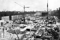 The New Reich Chancellery under construction in 1938