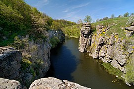 Gorge de Bouky, Registre national des monuments immeubles d'Ukraine[1],