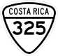 National Tertiary Route 325 shield}}