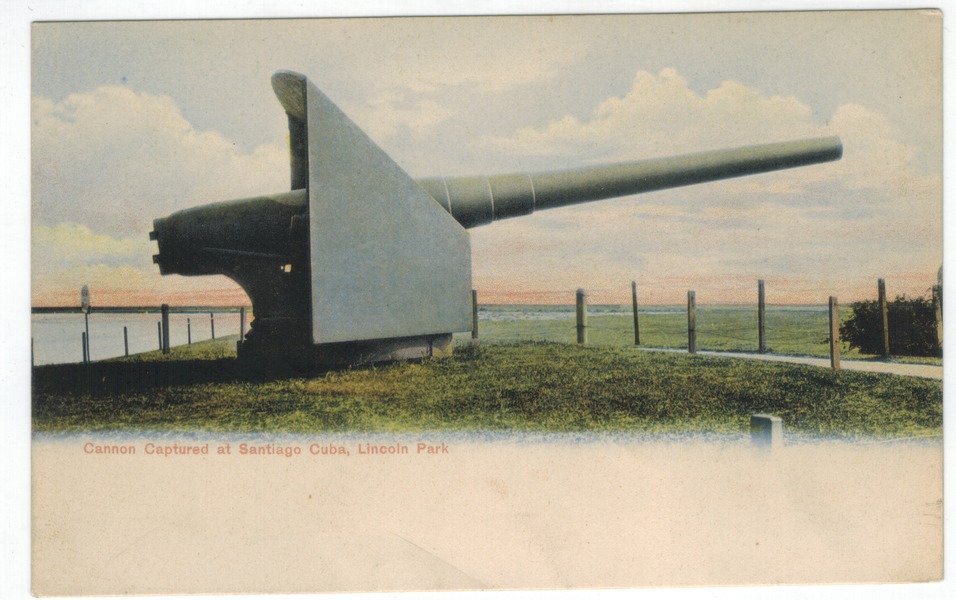 Cannon_Captured_at_Santiago_Cuba,_Lincoln_Park_(FRONT)