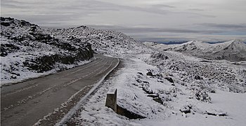 Snowstorm in Врх Ел Аквила У Мериди