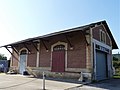 L'ancienne halle à marchandises.