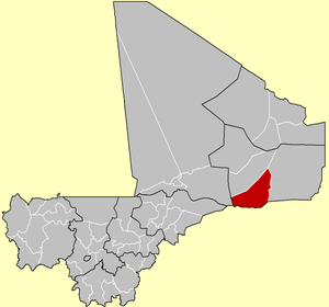 Cercle of Ansongo in Mali