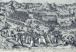 Carlos V hacia Radès.