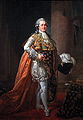 Retrato del Conde de Provenza, futuro Luis XVIII de Francia.