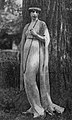 Clarice Coudert in a Delphos gown (History of fashion design)