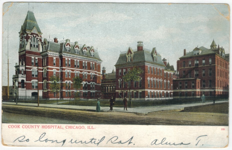 Cook County Hospital, Chicago, Ill. (front)