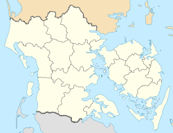 Nordborg is located in Region of Southern Denmark