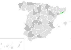 Mapa da área da arquidiocese