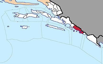 Dubrovnikin kaupunki Dubrovnik-Neretvan piirikunnassa Kroatiassa.