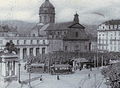 Vue de la station de la Place de Jaude, avant la Première Guerre mondiale.