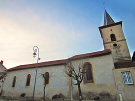 The church in Nouilly