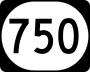 Kentucky Route 750 marker
