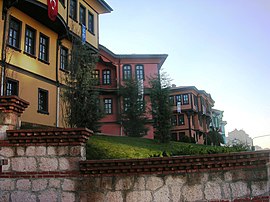 Old houses in Odunpazarı district