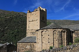 Église Saint-André d'Évol.