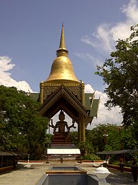 Phra Phrom statue at Sanggar Agung, Surabaya, Indonesia.