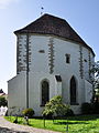 View from outside of the town wall