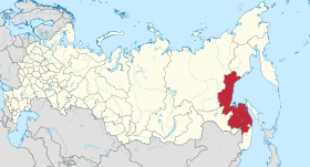 Localisation de Kraï de Khabarovsk