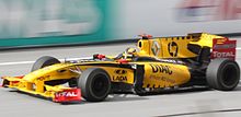 Photo de la Renault R30 de Kubica