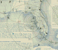 Image 14Surface weather map of the 1935 Labor Day hurricane moving up the west coast of Florida (from Tropical cyclone observation)