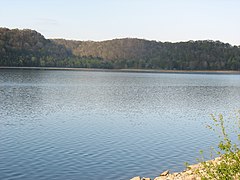 Le lac Normandy.