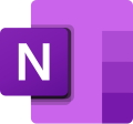 Description de l'image Microsoft Office OneNote (2019–present).svg.