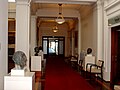 The corridor on the Senate (western) side of King's Hall