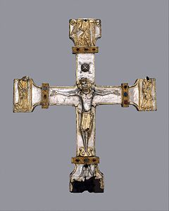 Cross of San Salvador de Fuentes, late 11th – early 12th century, Asturias, Spain