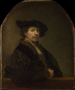 Self-Portrait at the Age of 34, by Rembrandt