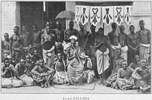 Rei de Aladá em 1900