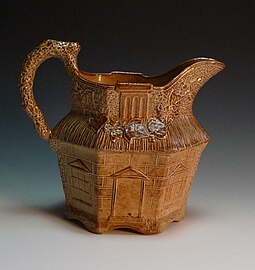 Salt glaze jug.