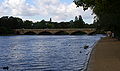 Serpentine Bridge from the north bank