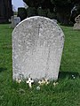 Siegfried Sassoon's grave in Mells Churchyard