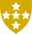 Southern Command Royal Army Service Corps (first pattern) (Yellow with white stars)