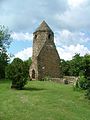 Ruine der Kirche von Avas (13. Jhd.)