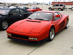 Ferrari Testarossa.