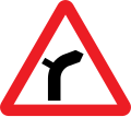 Junction on a bend (symbols may be reversed)
