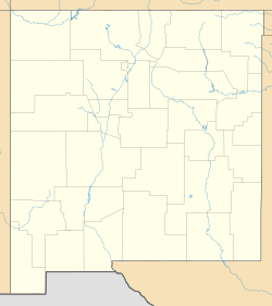 Santa Fe ubicada en Nuevo México
