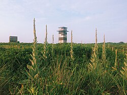 World War II submarine watchtower on Gooseberry Island