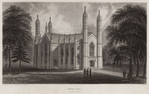 Gore Hall, Harvard University, 1838.