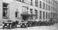 The hotel's fleet of chauffeured cars, 1906