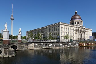 Le nouveau château de Berlin en 2023.