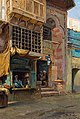 Street Scene in Cairo by Tony Binder, (1912)