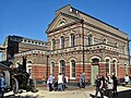 Main boiler house at British Engineerium, with unsightly wires