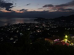 Catbalogan City overlooking night view