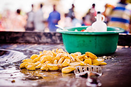 Patate fritte, al confine con il Sudafrica